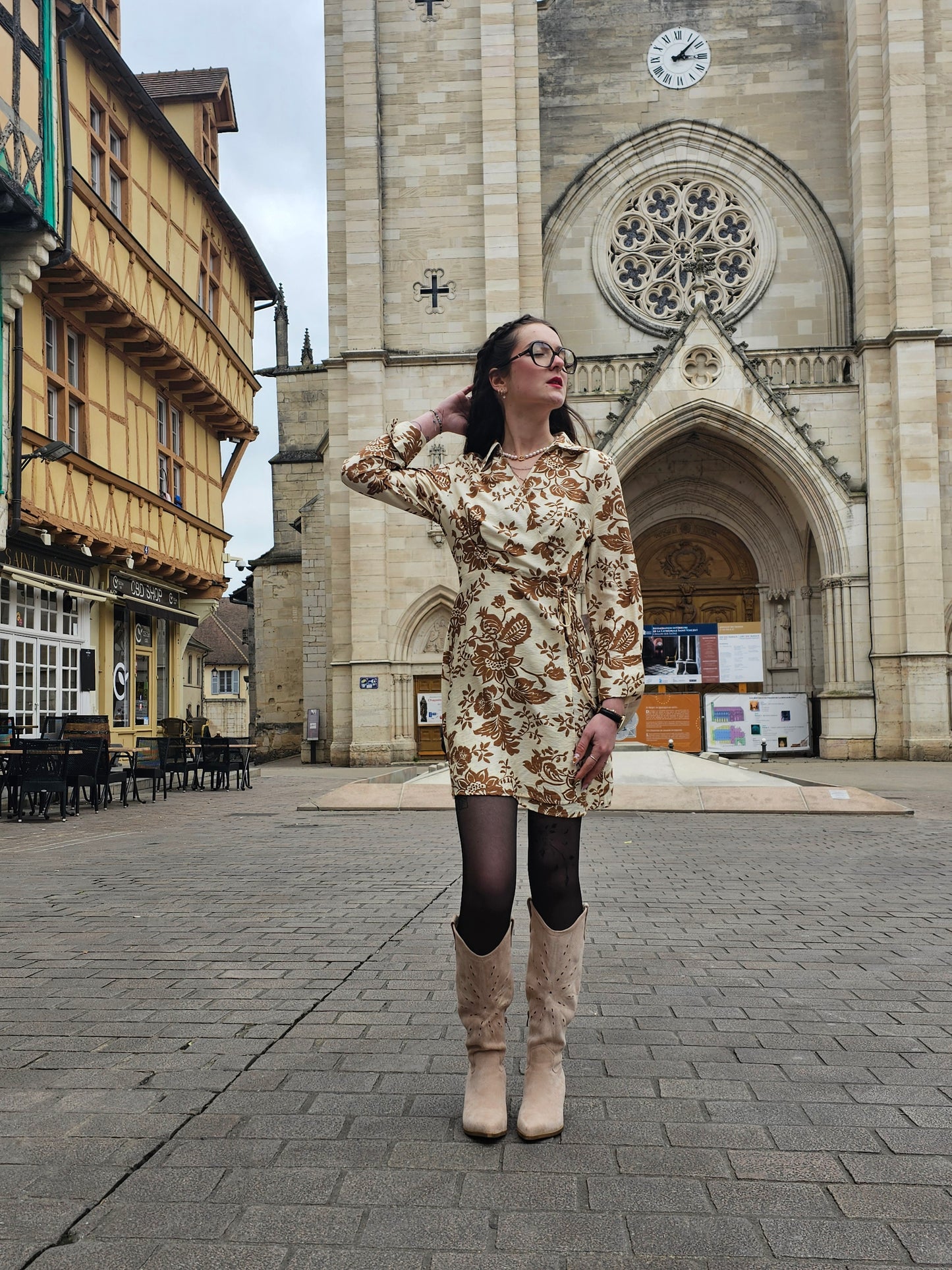 Robe Carla Beige