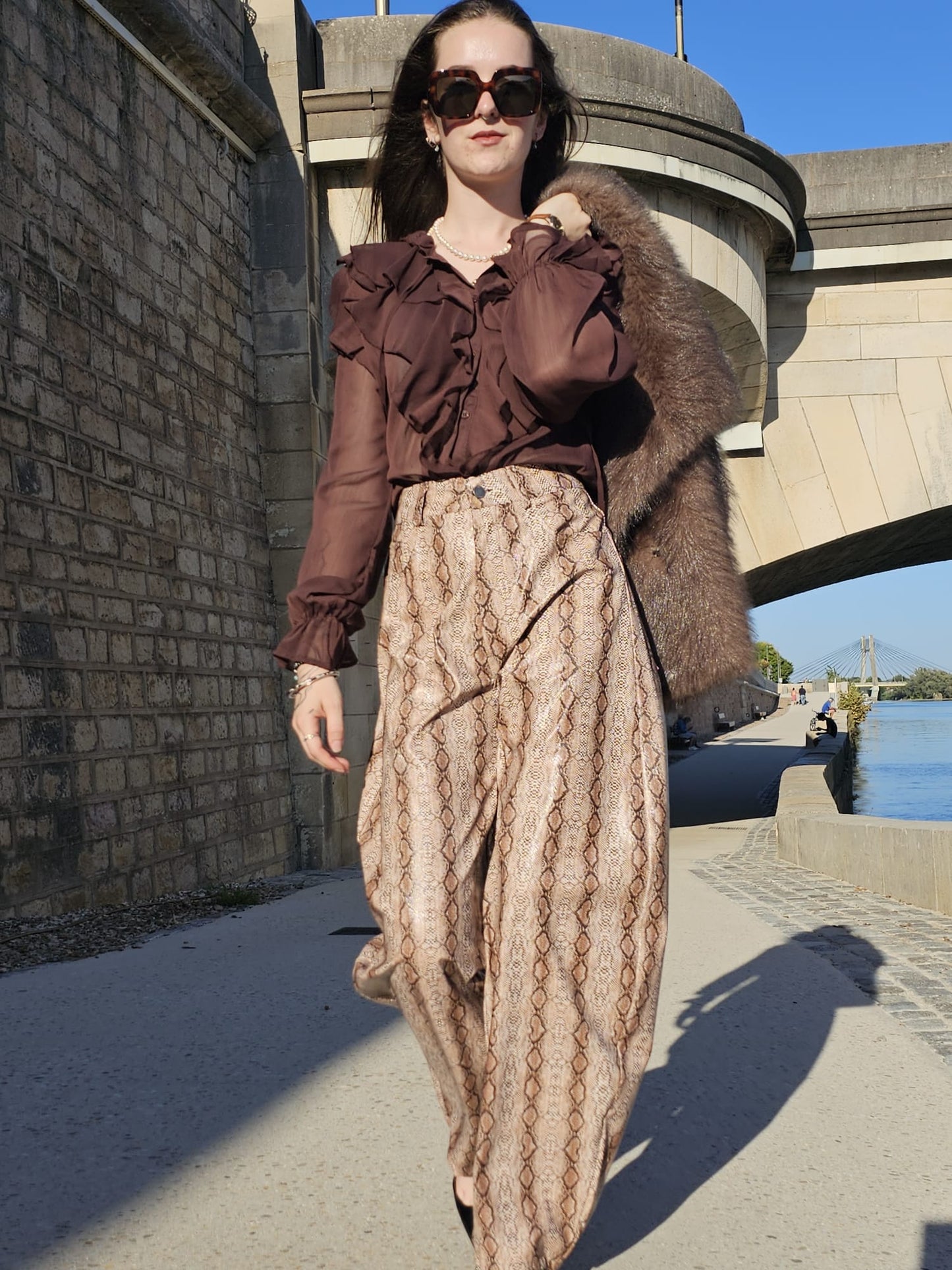 Blouse à volants Mia