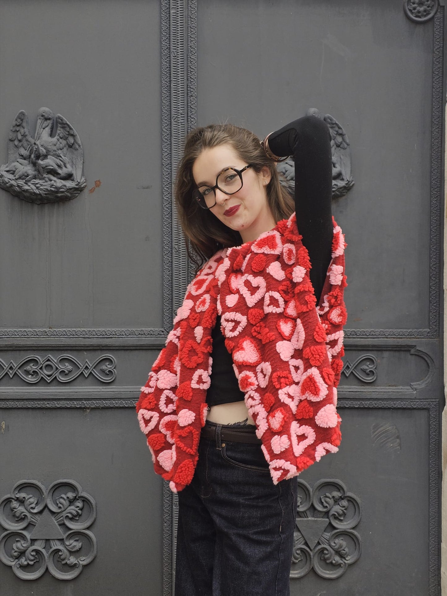 Gilet cœurs Sabrina