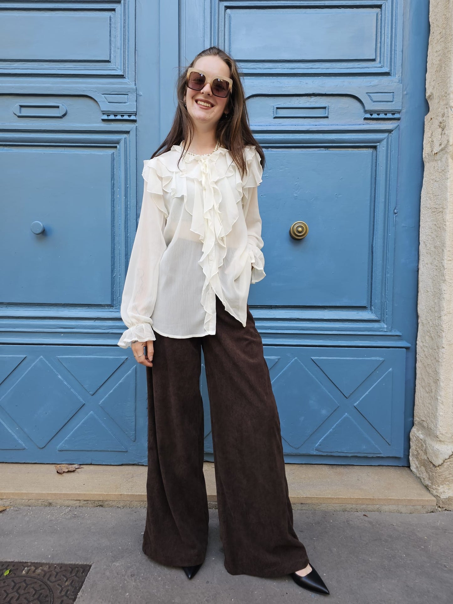 Pantalon velours Johana