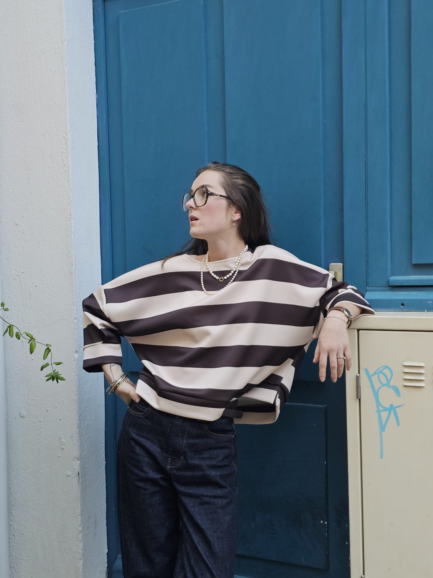 Pull rayures Noha