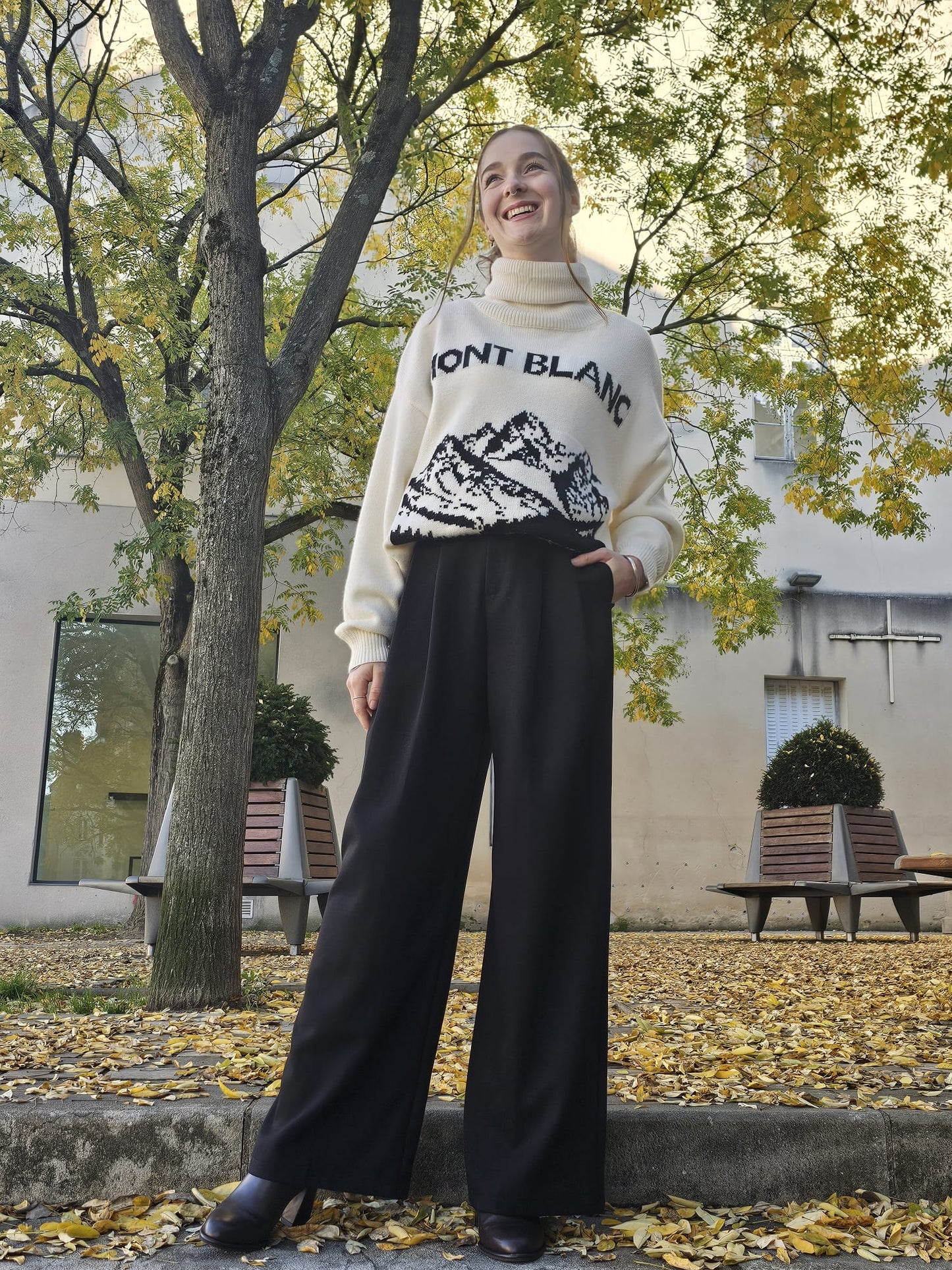 Pantalon noir Marina