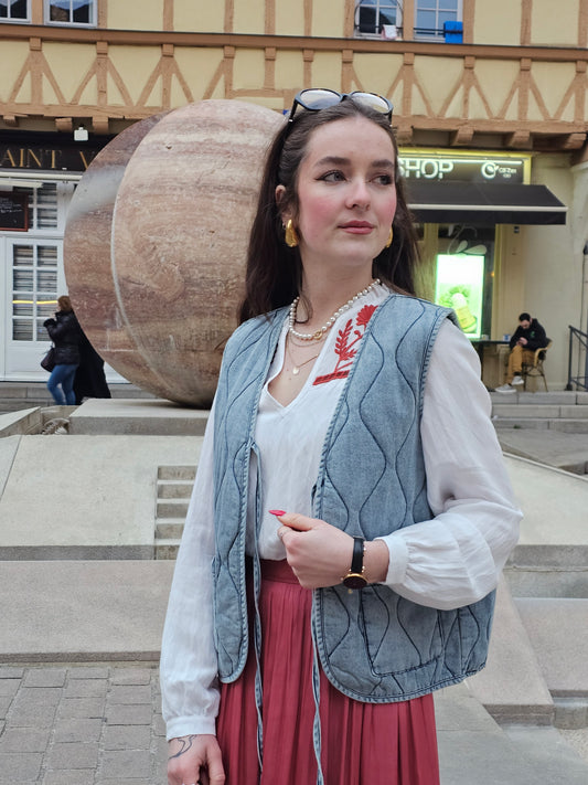 Gilet jeans Stacy