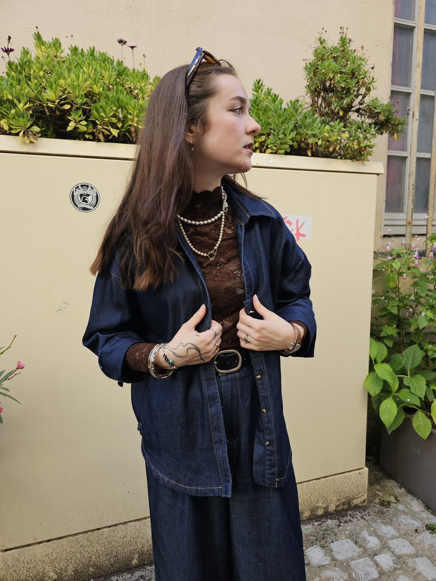 Chemise jean Alice