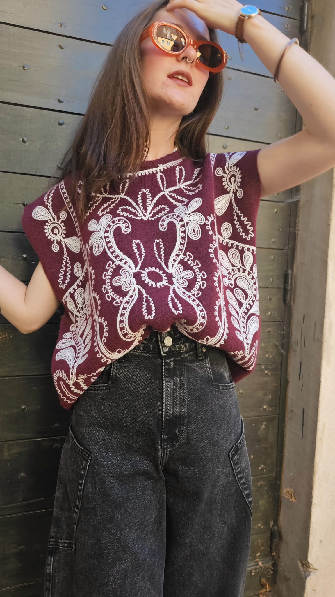Gilet oversize Diana