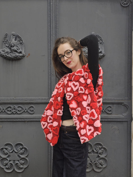 Gilet cœurs Sabrina