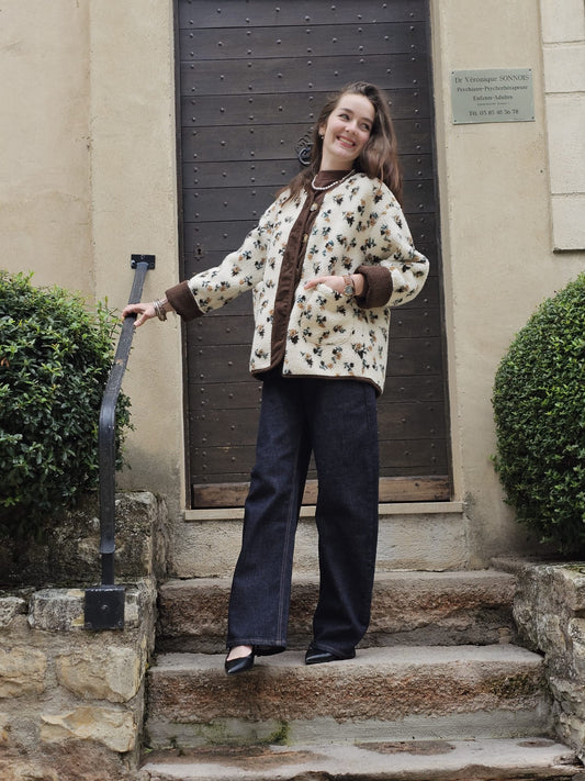 Veste Bi matières Alicia