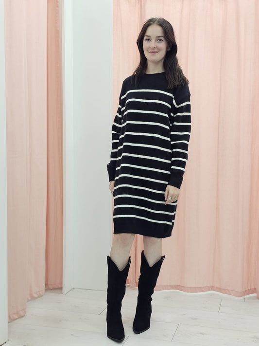 Robe Pull marinère