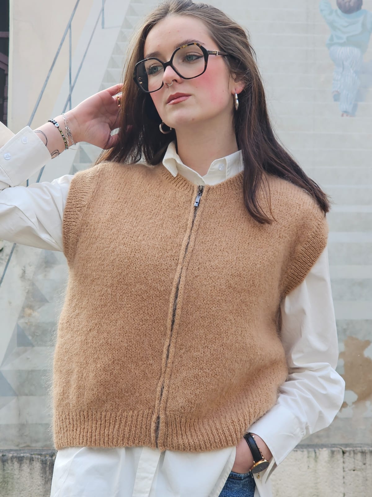 Gilet mohair Emmilie