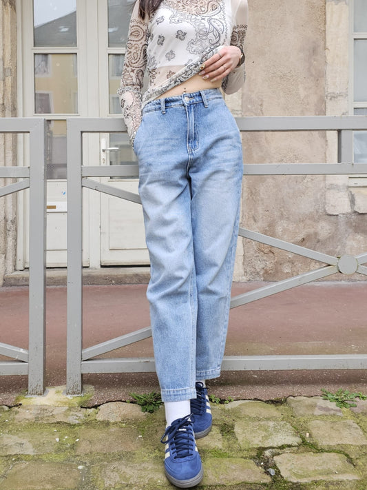 Jeans carotte Léonie