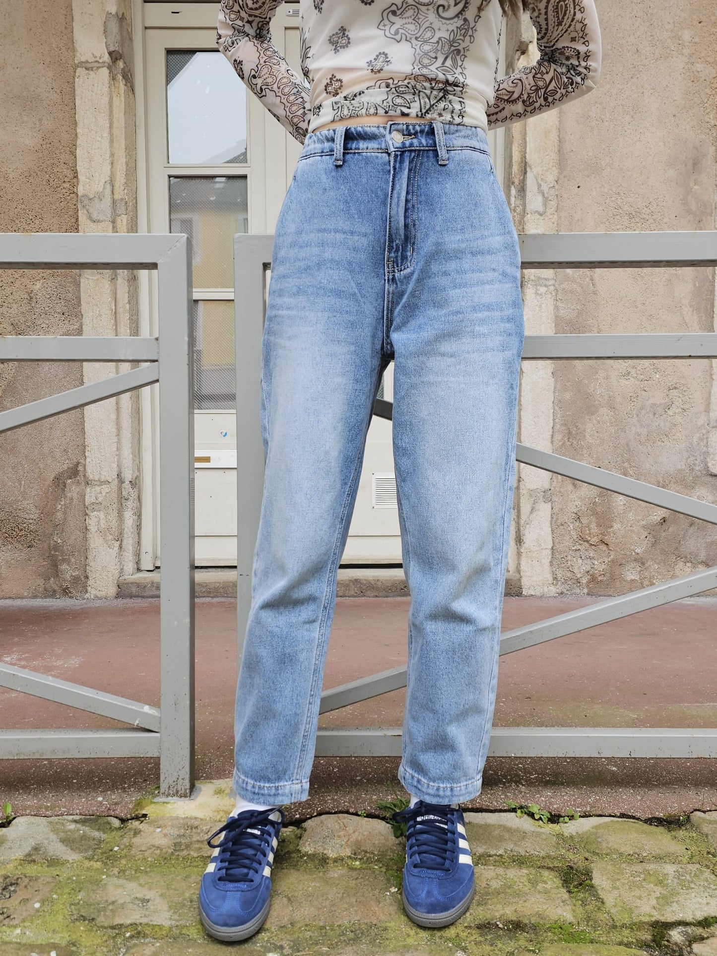 Jeans carotte Léonie