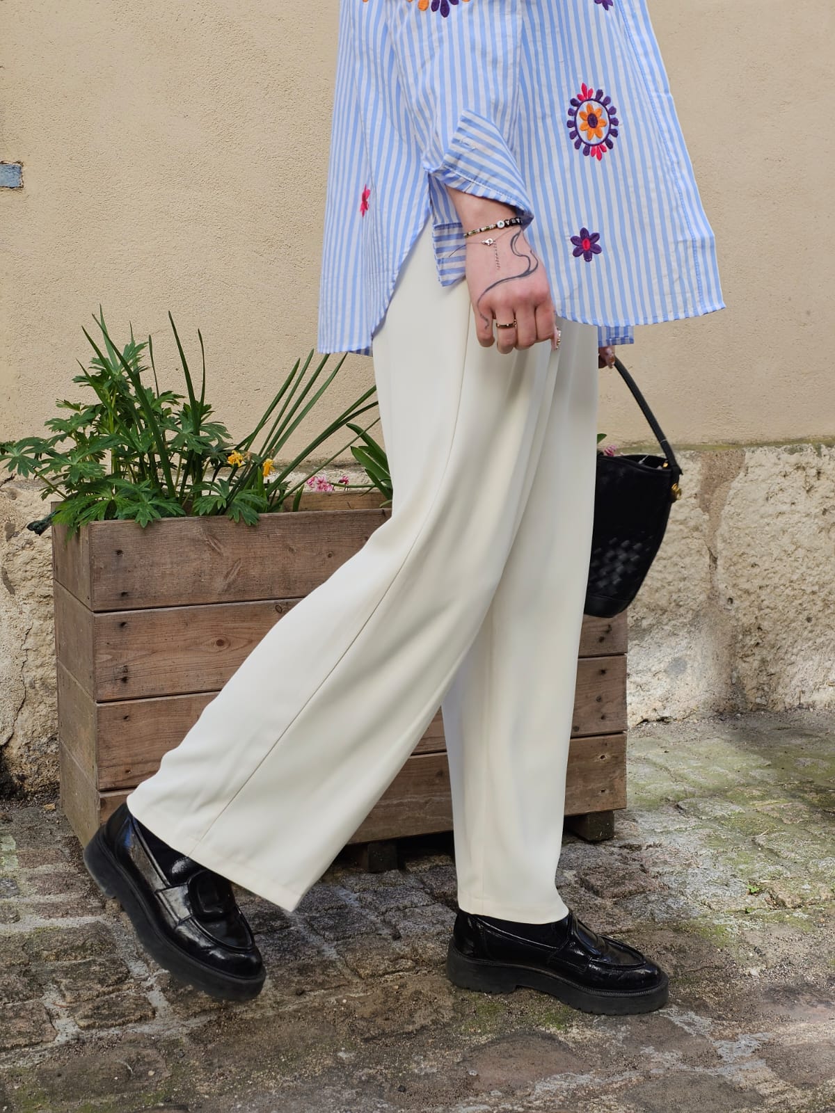 Pantalon fluide beige Marie
