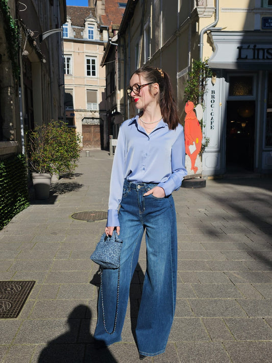 Chemise Perla Bleu