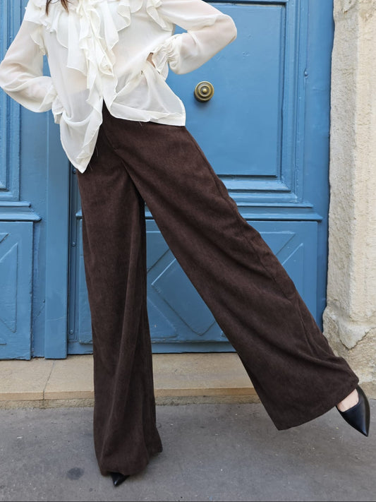 Pantalon velours Johana