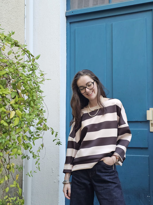 Pull rayures Noha
