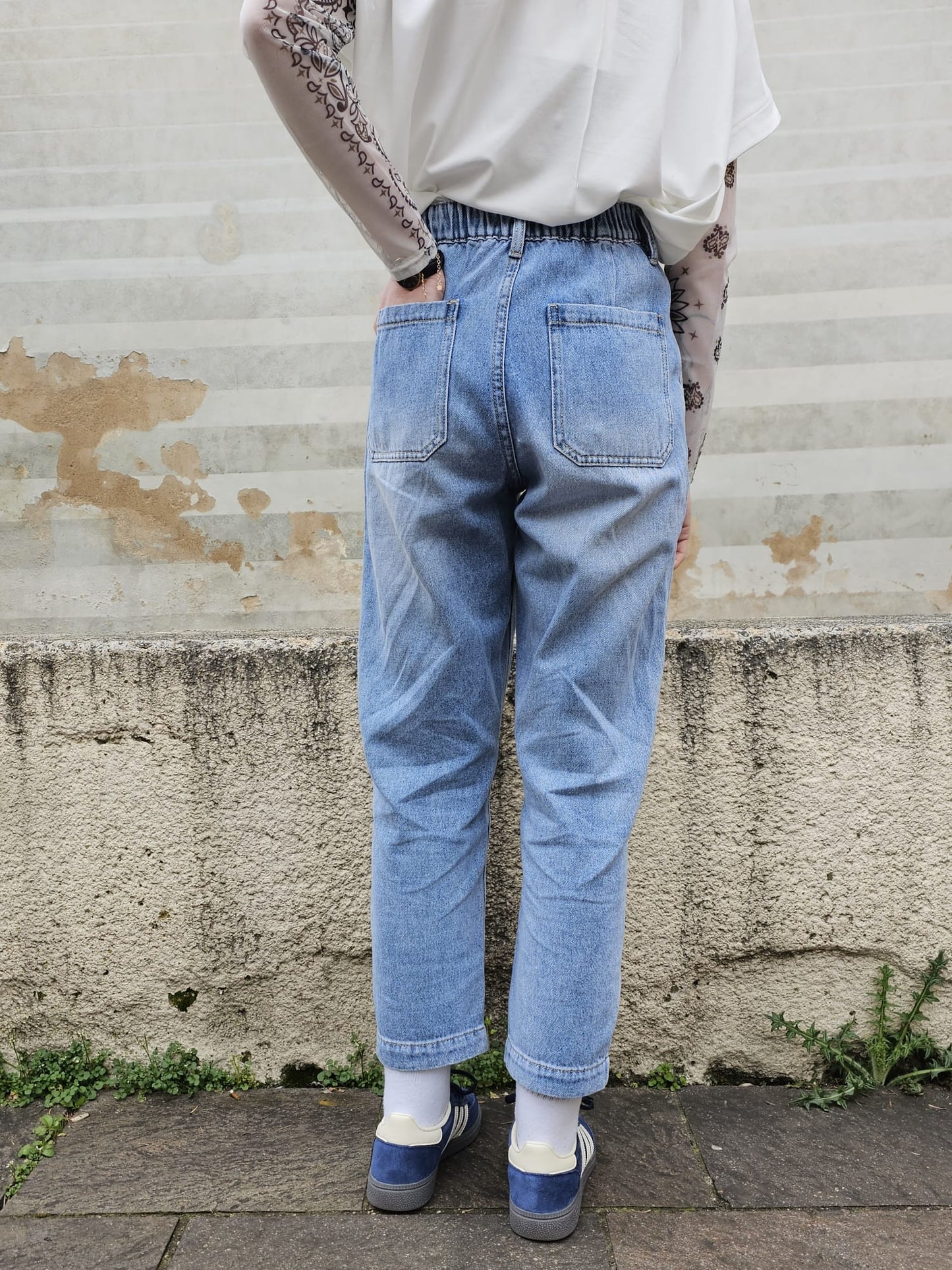 Jeans carotte Léonie