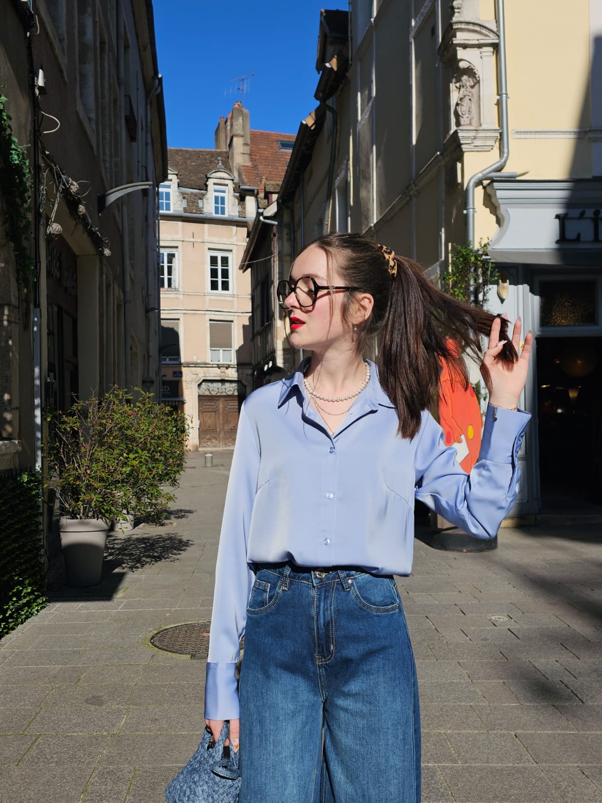 Chemise Perla Bleu