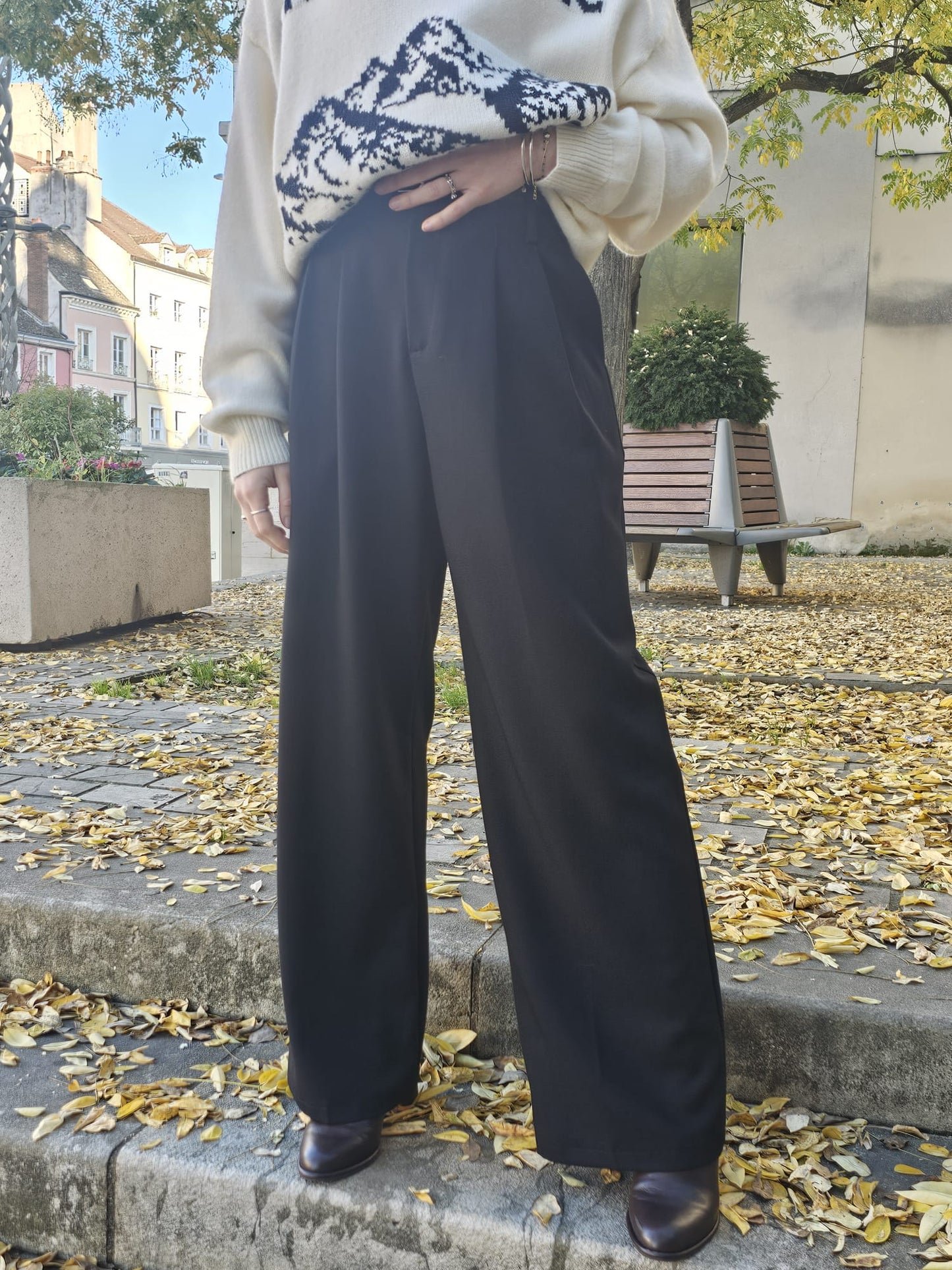 Pantalon noir Marina