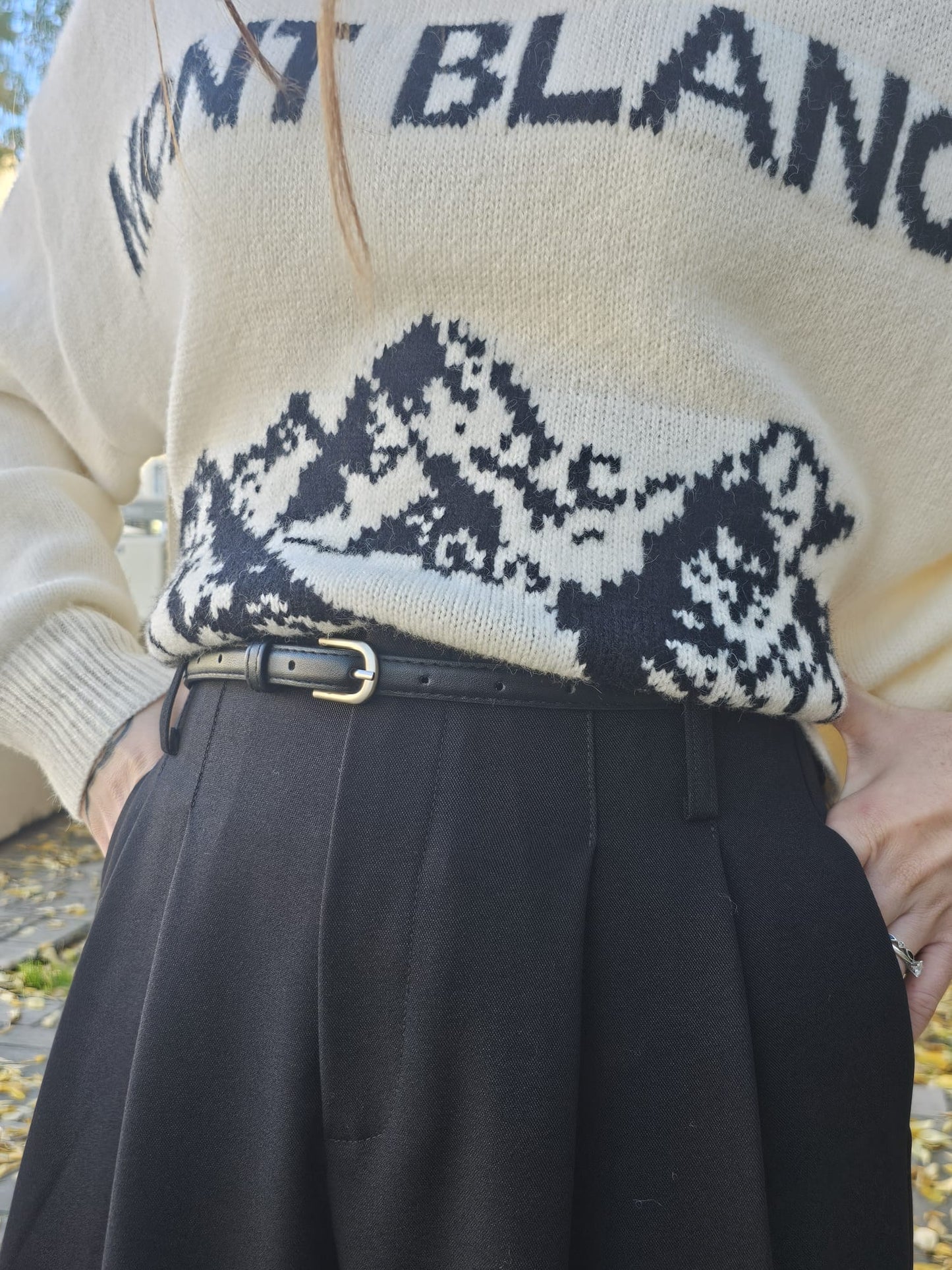 Pantalon noir Marina