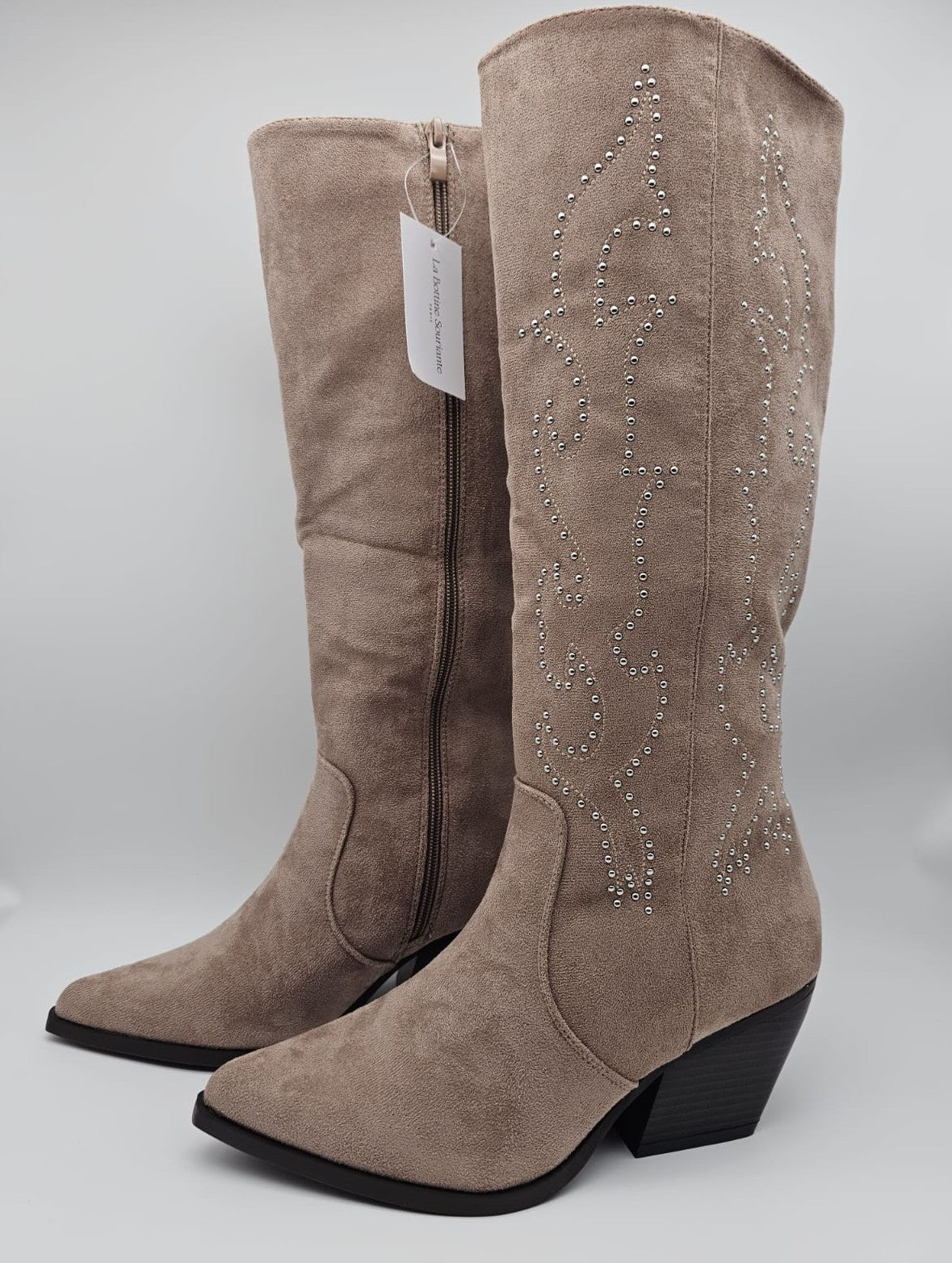 Santiags beige Laura