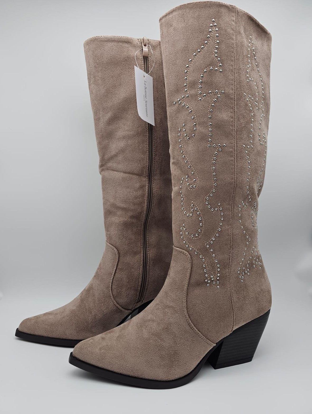 Santiags beige Laura